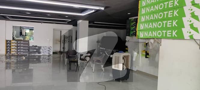 15 Marla Commercial Ground Floor Available for Rent in Faisal Town Main Boulevard