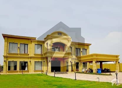 10 Kanal Develop Possession Main Road Farmhouse Plot For Sale In Block A