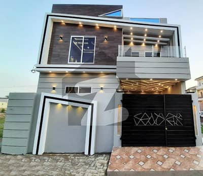 5 Marla Fully Luxurious Ultra Beautiful Modern Elevation Triple Storey House Available For Rent In Head Muhammad Wala Road N Ear Northern Bypass