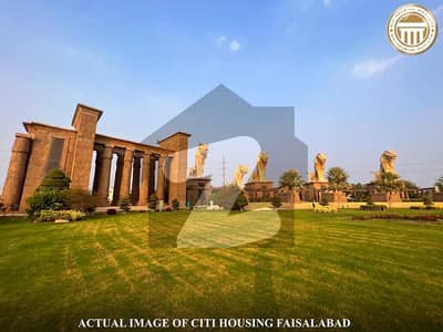 10 Marla Plot For Sale In Citi Housing Sargodha Road Faisalabad.