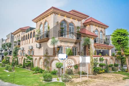 21 Marla Corner Semi Furnished Originally Faisal Rasool Design Royalisuous Spanish Bungalow For Sale In DHA Lahore