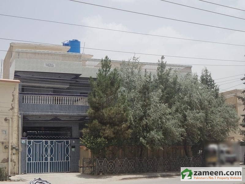 Well Furnished Corner House For Sale At Shahbaz Town