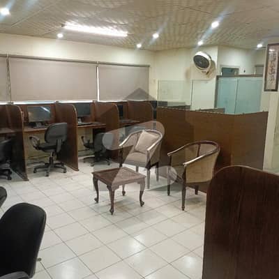 Fully Furnished Corner Office Available In Barkat Market Garden Town