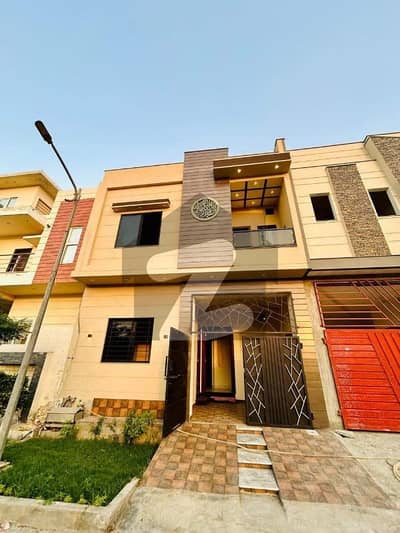 2.5 Marla 2 Story Brand New Park Facing House For Sale Sitara Gold City Satyana Road Faisalabad