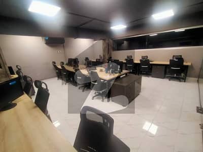 9000 SQ FEET PLAZA GROUND & 1ST FLOOR IS AVAILABLE FOR RENT IN GULBERG 3