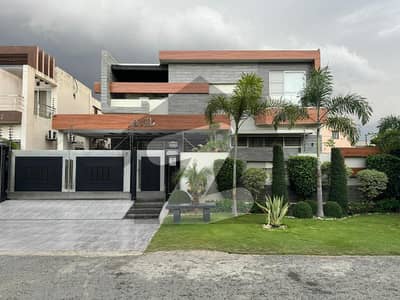 Fully Furnished & Swimming Pool With Full Basement 1 Kanal Bungalow For Sale Near Park And Market