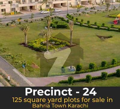 125 SQ Yards Plot Available For Sale In Precinct 24 Bahria Town Karachi