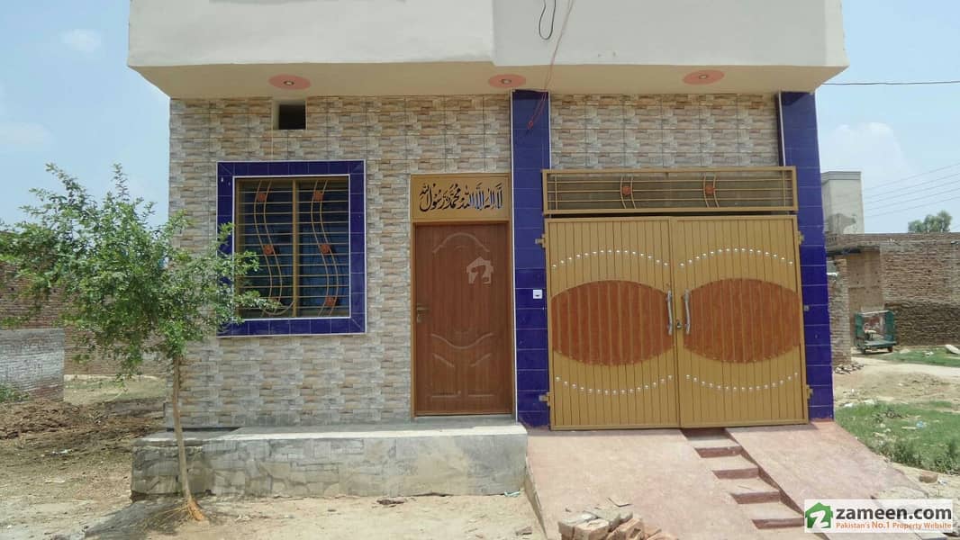 Double Story Brand New Beautiful House For Sale At Al Rehman Town,  Okara