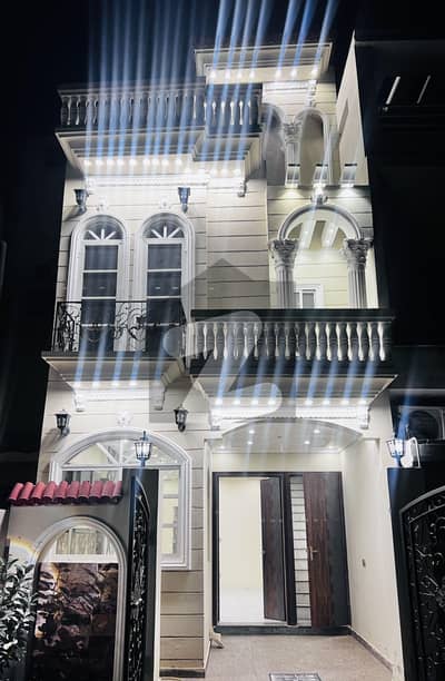 3 Marla Triple Storey Spanish House Urgent For Sale In Canal Garden Lahore