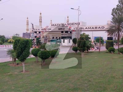 5 marla ideal location plot for sale in B-17 Islamabad block F