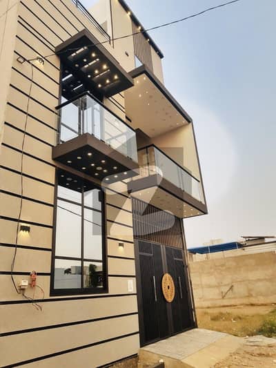 گلشنِ معمار - سیکٹر کیو گلشنِ معمار,گداپ ٹاؤن,کراچی میں 4 کمروں کا 5 مرلہ مکان 2.3 کروڑ میں برائے فروخت۔