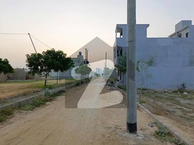 120 Sq Yard Single Belt Plot (West &Amp; East Both) For Sale In PIR AHMED ZAMAN BLOCK 1