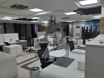 Office For Rent In Prime Location Of Gulberg For National Multinationals Companies 1 Meeting Hall And 7 Rooms With Original Pictures
