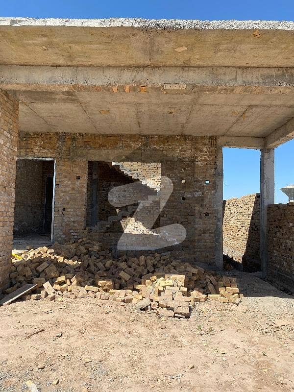 DHA Peshawar Sector A 600 Series West Open 1 Kanal Structure House Available For Sale Near To Park Masjid And Mini Mart
