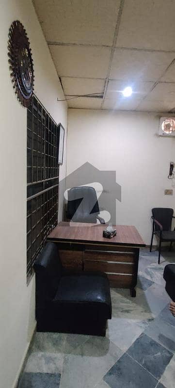 Fully furnished office for rent in model town link road in commercial building