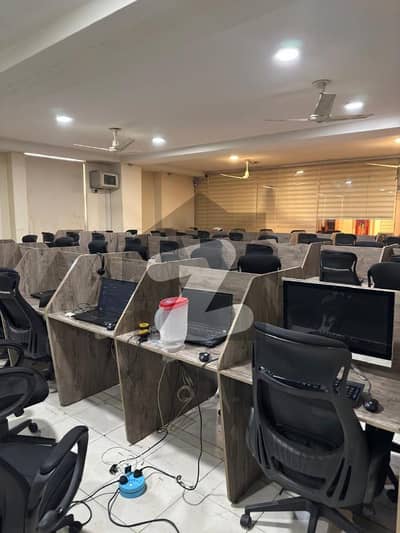 100 Plus Person Seats Fully Furnished Office Available For Rent At Main Boulevard Gulberg