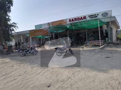 1 Kanal Commercial Shop For Sale On Main Govt. Comprehensive School Chowk Sahiwal.