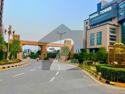 8 MARLA PARK FACING PLOT FOR SALE in FAISAL TOWN BLOCK A