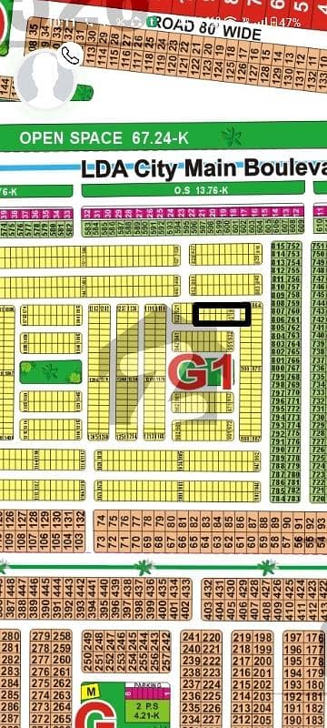 G1 5 marla plot for sale