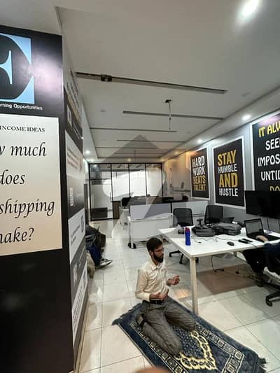 Furnished Office Available For Rent At Main Boulevard Gulberg