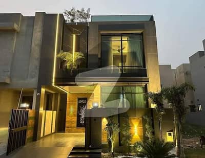 5 Marla Brand New Ultra Designer Luxury Furnished House For Sale In CC Bahria Town Lahore