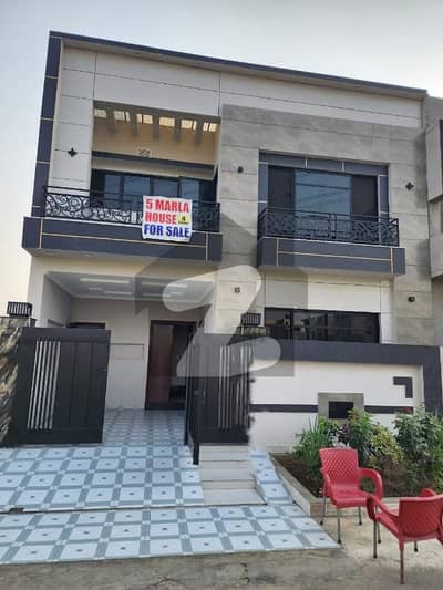 Five Marla brand new stunning Triple Story house at Prime location of Al Kabir Town Phase 2 Raiwind Road Lahore