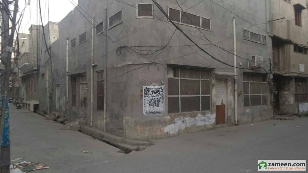 Double Storey Corner Commercial Building For Sale At Block B Tehsil Road Okara