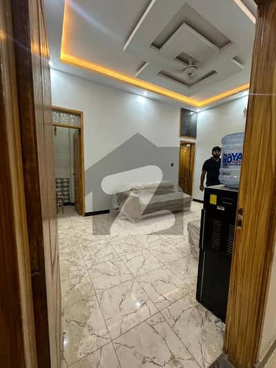 Brand New Furnished Portions At Main Shahra E Faisal.