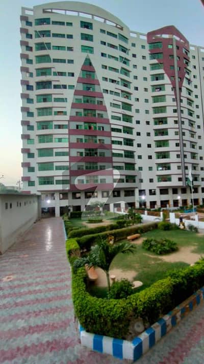 Buy A Centrally Located 1900 Square Feet Flat In Sanober Twin Tower