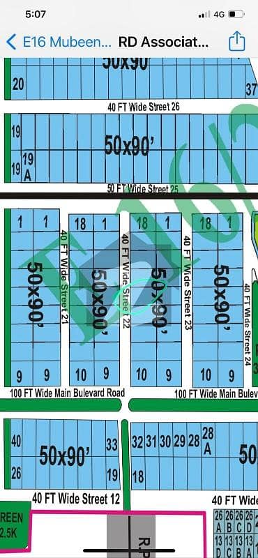 CDECHS. . . E16/2. . 10 Marla Plot For Sale.