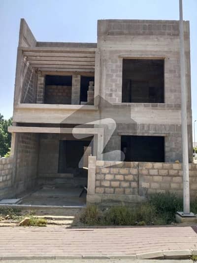 125 Sq Yd GREY STRUCTURE VILLA FOR SALE Below Construction Cost. Nearby Masjid, Park Gallery. 3/4 Bedroom Designed Under Construction Villa On SALE