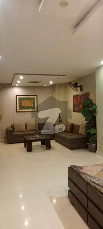 1 BED FURNISHED APARTMENT IS AVAILABLE FOR RENT IN SECTOR B BAHRIA TOWN LAHORE