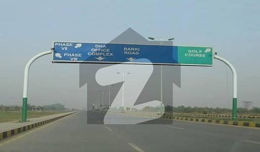 37 Marla Corner Plot All Paid For Sale Located At The Super Hot Location Of DHA Lahore