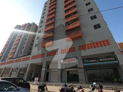 Book A Prime Location Flat Of 650 Square Feet In Grey Noor Tower & Shopping Mall Karachi