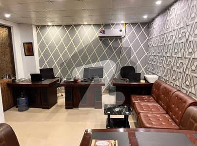 310 Square Feet Furnished Office Original Pics Attached Main Boulevard Gulberg Lahore For Sale