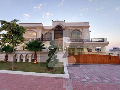 CORNER 27 MARLA BRAND NEW ULTRA LUXURY MODERN DESIGNER HOUSE FOR SALE PROPER DOUBLE UNIT DOUBLE STORY DOUBLE GATE DOUBLE ENTRANCE VERY GOOD MOST PRIME EXCELLENT LOCATION