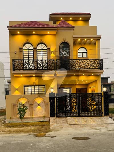 5 Marla Facing Park Spanish House Solid Construction