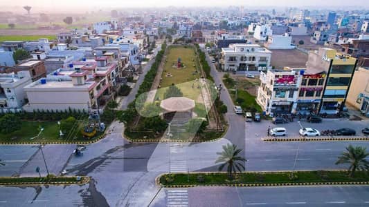 10 Marla 80 Feet Road Half Possession Paid Plot For Sale in Diamond Block Park View City Lahore.