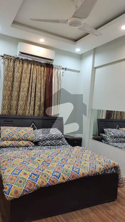 FULLY FURNISHED APARTMENT FOR RENT MUSLIM COMMERCIAL DHA PHASE 6 1FLOOR