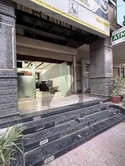 DOUBLE HEIGHT SHOP AVAILABLE ON RENT