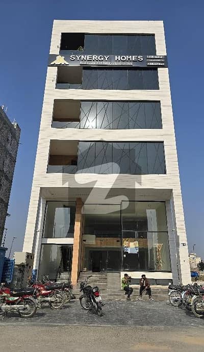 Brand NEW Ground Mezzanine & Basement For Multinational Companies Big Chains 5400 Sq Ft Office Suitable Is Available For Rent Phase 6 DHA Defence Lahore