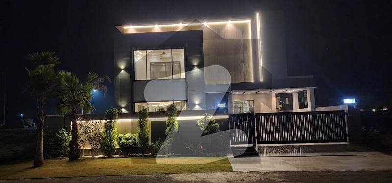 One Kanal Brand New Luxury Ultra-Modern Design Most Beautiful Bungalow 2 Servant Quarter In Basement For Sale At Prime Location Of DHA Lahore Near To Park Masjid & DHA Raya Fairways Commercial.