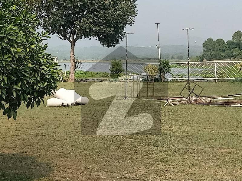 Beautiful Location 12 Marla Corner Plot Near Rawal Dam AQ Khan Road Bani Gala Islamabad
