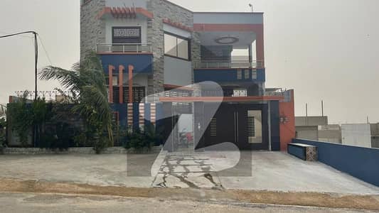 Luxurious Bungalow For Sale Gulshan E Maymar Sector U2 Ground Plus 1 And Basement With Swimming Pool (2021 Built)