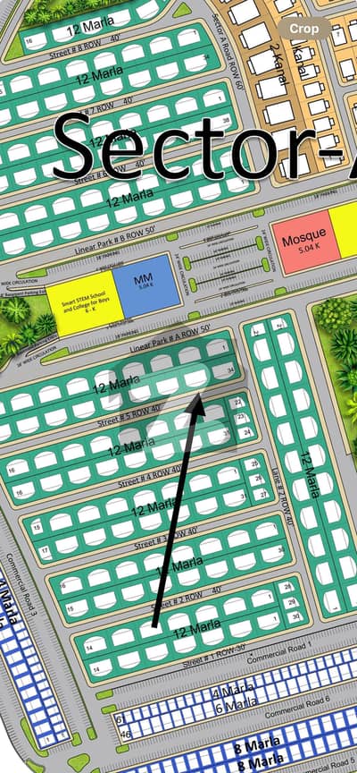 کیپٹل سمارٹ سٹی راولپنڈی میں 12 مرلہ رہائشی پلاٹ 73.0 لاکھ میں برائے فروخت۔