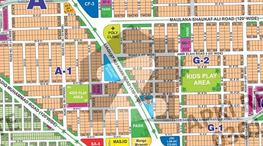 RUMANZA ROAD 1KANAL PLOT 120 FT ROAD FOR SALE SECTOR A IN DHA MULTAN ...