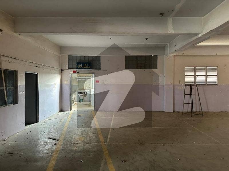 Textile Factory Near Ghani Chorangi Road Main SITE Area 68000 Ground+2 With Cargo Lift All Utilities