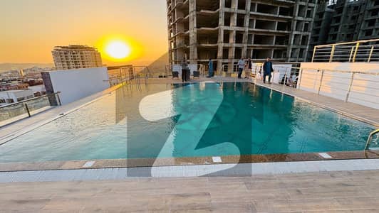 Luxury 3 Bedroom Apartment 1st floor Available For Sale Roof Top Swimming Pool Near GIGA Mall Dha Phase 2 Islamabad