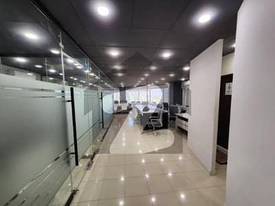1800 Sq Ft FULL FURNISHED OFFICE In VIP Building Of Main Shahra E Faisal 24/7 Building