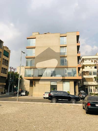 100 SQUARE YARDS FULLY FURNISHED COMMERCIAL BUILDING AVAILABLE FOR RENT DHA KARACHI